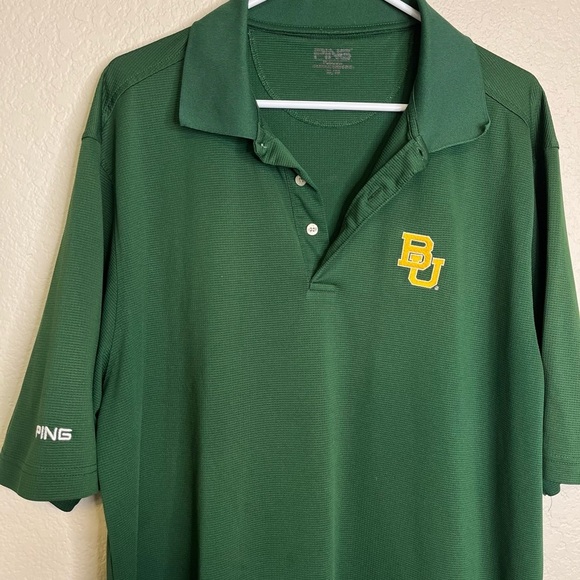 Baylor University Ping Golf Polo Shirt Size Men's XXL - Picture 2 of 11
